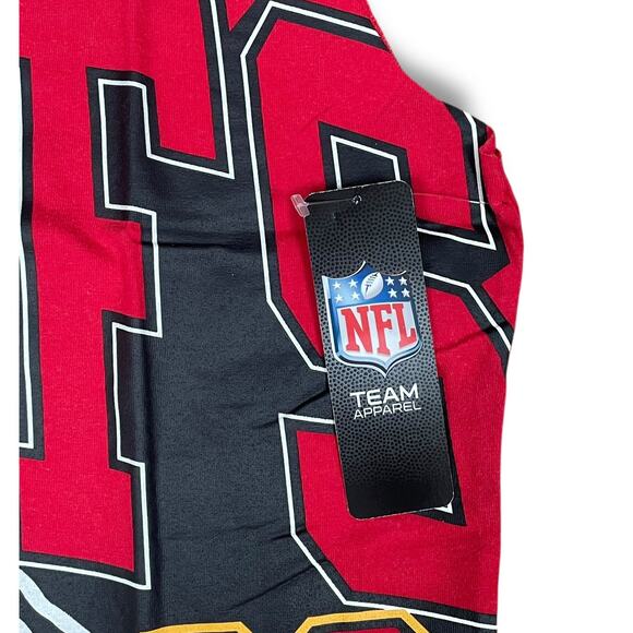 Kansas City Chiefs Womens Large Crop Tee Shirt Muscle Graphic NFL x Forever21 - Picture 8 of 13